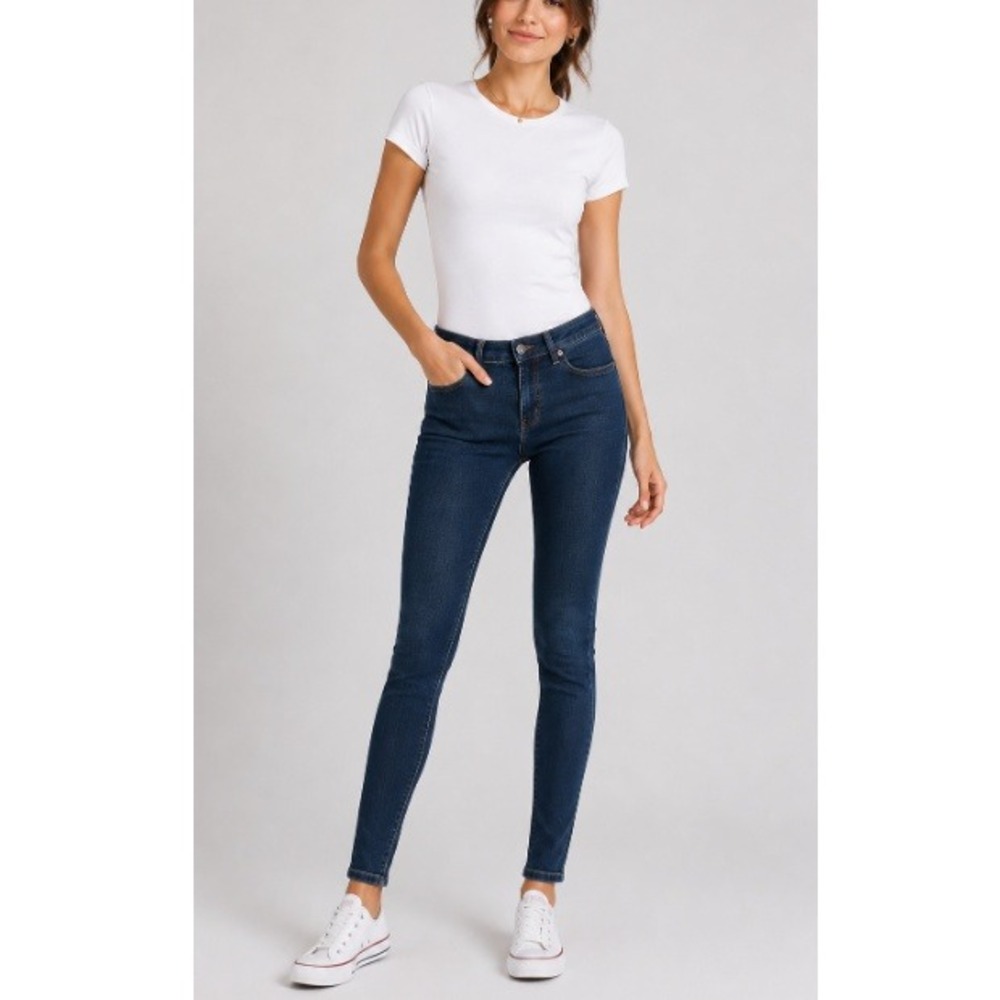 AG Adriano Goldschmied Women's Dark Wash The Legging Super Skinny Jeans Size 25R